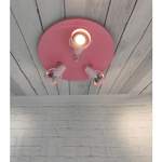 Deckenlampe von XXXLutz, in der Farbe Rosa, aus Holzwerkstoff, andere Perspektive, Vorschaubild