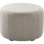 Pouf von Fink, in der Farbe Beige, aus Flachgewebe, andere Perspektive, Vorschaubild