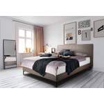 Boxspringbett von loftscape, in der Farbe Braun, aus Holzwerkstoff, andere Perspektive, Vorschaubild