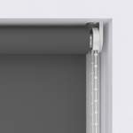 Vorhang von XXXLutz, in der Farbe Grau, aus Kunststoff, andere Perspektive, Vorschaubild