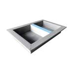 Dusch von Shower & Design, in der Farbe Grau, aus Glasfaser, andere Perspektive, Vorschaubild