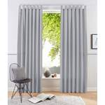 Vorhang von My Home, in der Farbe Grau, aus Polyester, andere Perspektive, Vorschaubild