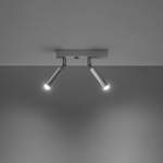 Deckenlampe von famlights, in der Farbe Weiss, aus Stahl, andere Perspektive, Vorschaubild