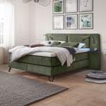 Boxspringbett von BlackRedWhite, in der Farbe Grau, andere Perspektive, Vorschaubild