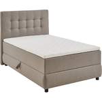 Boxspringbett von ATLANTIC home collection, in der Farbe Beige, aus Polyester, andere Perspektive, Vorschaubild