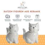 Tier von SPOTTED DOG GIFT COMPANY, in der Farbe Weiss, aus Porzellan, andere Perspektive, Vorschaubild