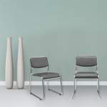 Konferenzstuhl von [pro.tec], in der Farbe Grau, aus Kunstleder, Vorschaubild
