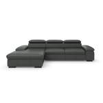 Ecksofa von home affaire, in der Farbe Grau, aus Edelstahl, andere Perspektive, Vorschaubild