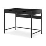 Schreibtisch von Tchibo, in der Farbe Schwarz, aus Metall, andere Perspektive, Vorschaubild