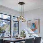 Pendelleuchte von TK Lighting, in der Farbe Braun, aus Glas, andere Perspektive, Vorschaubild