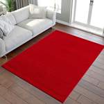 Teppich von Sanat, in der Farbe Rot, aus Textil, andere Perspektive, Vorschaubild