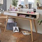 Schreibtisch von Wohnling, in der Farbe Braun, aus Holzwerkstoff, andere Perspektive, Vorschaubild