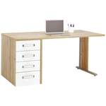 Schreibtisch von Premium Living, in der Farbe Weiss, aus Metall, andere Perspektive, Vorschaubild