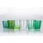 Gläser-Set, von Villa d'Este, in der Farbe Grün, aus Glas, andere Perspektive, Vorschaubild