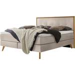 Boxspringbett von HASENA, in der Farbe Beige, aus Massivholz, andere Perspektive, Vorschaubild