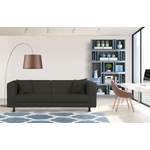 2/3-Sitzer Sofa von INOSIGN, in der Farbe Braun, aus Kunstleder, andere Perspektive, Vorschaubild