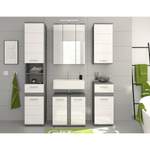 Waschbeckenunterschrank von loftscape, in der Farbe Weiss, aus Holzwerkstoff, andere Perspektive, Vorschaubild