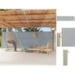 Balkonsichtschutz von vidaXL, in der Farbe Grau, aus Stoff, andere Perspektive, Vorschaubild