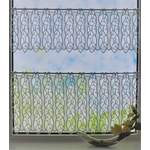 Scheibengardine von Stickereien Plauen, in der Farbe Weiss, aus Voile, andere Perspektive, Vorschaubild