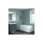 Freistehende Badewanne von Home Deluxe, in der Farbe Weiss, aus Kunststoff, Vorschaubild