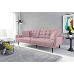 2/3-Sitzer Sofa von Fredriks, in der Farbe Lila, aus Samt, andere Perspektive, Vorschaubild