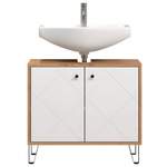 Waschbeckenunterschrank von trendteam, in der Farbe Weiss, aus Holzwerkstoff, andere Perspektive, Vorschaubild