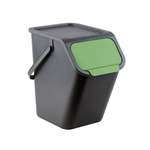 Mülleimer von Practic, in der Farbe Grün, aus Kunststoff, andere Perspektive, Vorschaubild