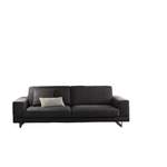 2/3-Sitzer Sofa von JVmoebel, in der Farbe Schwarz, aus Textil, andere Perspektive, Vorschaubild