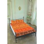 Bettwäsche-Garnitur von CASATEX, in der Farbe Orange, aus Satin, andere Perspektive, Vorschaubild