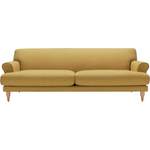 2/3-Sitzer Sofa von Lovi, in der Farbe Gelb, aus Textil, andere Perspektive, Vorschaubild