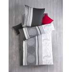 Bettwäsche-Garnitur von MODERNE HAUSFRAU, in der Farbe Grau, aus Baumwolle, andere Perspektive, Vorschaubild