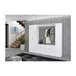 Garderobenset von XONOX.home, in der Farbe Weiss, aus Holzwerkstoff, andere Perspektive, Vorschaubild