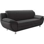 2/3-Sitzer Sofa von TRENDMANUFAKTUR, in der Farbe Grau, aus Holzwerkstoff, andere Perspektive, Vorschaubild