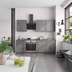 Küchenzeile von Nobilia, in der Farbe Grau, aus Holzwerkstoff, andere Perspektive, Vorschaubild