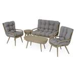 4-Sitzer Lounge-Set der Marke Isabelline