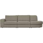 2/3-Sitzer Sofa von WOOOD, in der Farbe Grau, aus Webstoff, andere Perspektive, Vorschaubild