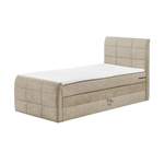 Boxspringbett von Uno, in der Farbe Beige, aus Material-mix, andere Perspektive, Vorschaubild