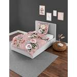 Bettwäsche-Garnitur von BIERBAUM, in der Farbe Rosa, aus Satin, andere Perspektive, Vorschaubild