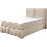 Boxspringbett von Guido Maria Kretschmer Home&Living, in der Farbe Beige, aus Edelstahl, andere Perspektive, Vorschaubild