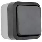 Lichtschalter von REV, in der Farbe Grau, aus Kunststoff, andere Perspektive, Vorschaubild