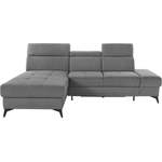 Ecksofa von INOSIGN, in der Farbe Grau, aus Webstoff, andere Perspektive, Vorschaubild