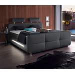 Boxspringbett von PLACES OF STYLE, in der Farbe Schwarz, aus Polyester, andere Perspektive, Vorschaubild