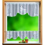 Scheibengardine von Gardinenbox, in der Farbe Weiss, aus Polyester, andere Perspektive, Vorschaubild