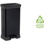 Mülleimer von Curver, in der Farbe Schwarz, aus Kunststoff, andere Perspektive, Vorschaubild