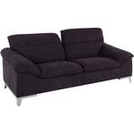 2/3-Sitzer Sofa von COTTA, in der Farbe Schwarz, andere Perspektive, Vorschaubild