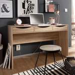 Schreibtisch von FineBuy, in der Farbe Grau, aus Spanplatte, andere Perspektive, Vorschaubild