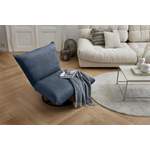 Relaxsessel von Livetastic, in der Farbe Blau, aus Textil, andere Perspektive, Vorschaubild