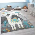 Kinderteppich von PACO HOME, Mehrfarbig, aus Lama, andere Perspektive, Vorschaubild
