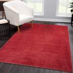 Läufer Teppich von Carpet City, in der Farbe Rot, aus Polyester, andere Perspektive, Vorschaubild