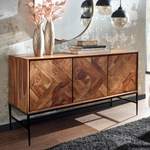 Sideboard von FineBuy, in der Farbe Braun, aus Massivholz, andere Perspektive, Vorschaubild